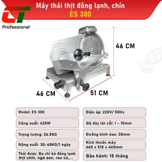 MÁY THÁI THỊT ES - 300